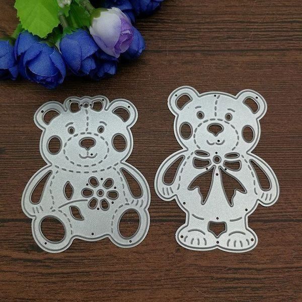 Sciablone: BÄR 2-TEILIG STANZSCHABLONE – Nuovo e nell'imballaggio originale da Affoltern am Albis venduto da scrapbooking