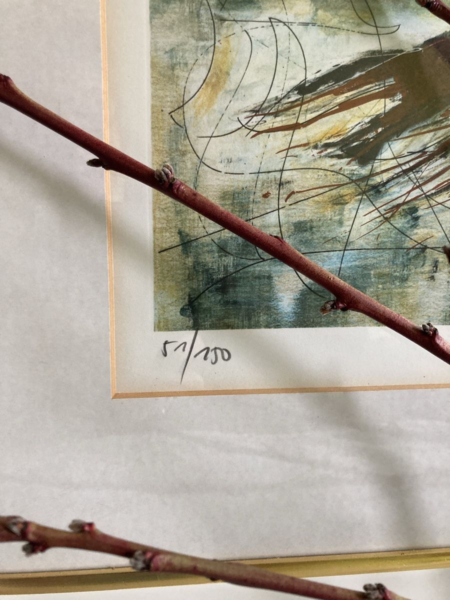 Grafica & Litografie: Alban Welti, Lithographie – Usato da Mühlau venduto da hofstattuhu 4