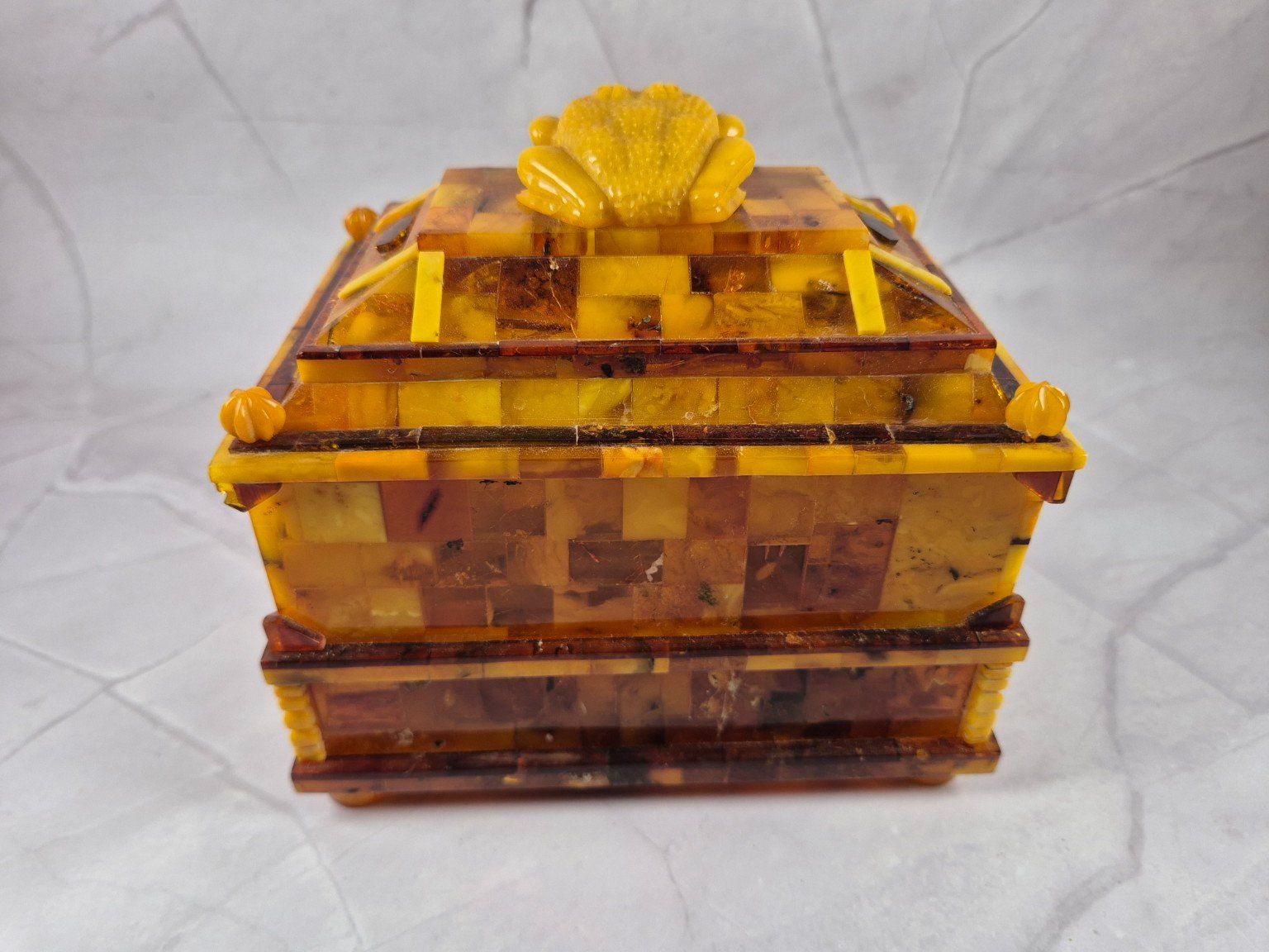 Barattoli: Coffret en ambre baltique – Usato da Sugnens venduto da Madteus82 1