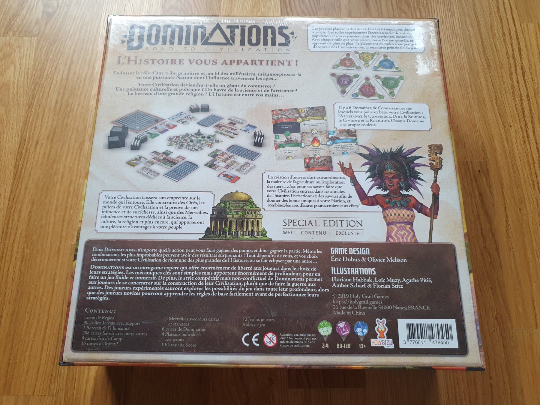 Giochi: Dominations Special ed. + 5 extensions (Kickstarter edition) – Nuovo e nell'imballaggio originale da Puidoux venduto da Svreber 2