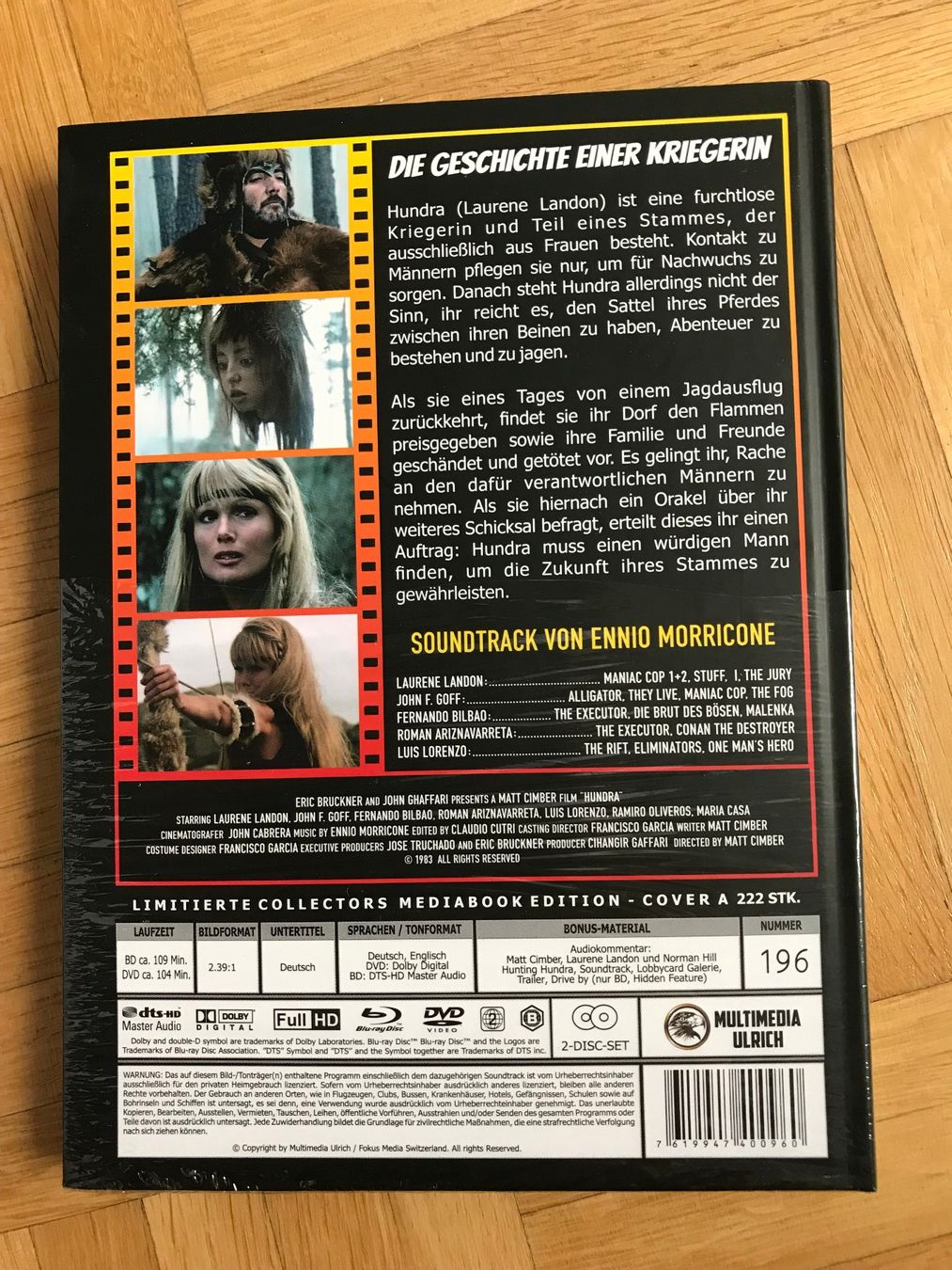 Tutti i DVDs: Hundra - Mediabook - Blu-ray + DVD – Nuovo (secondo la descrizione) da Zürich venduto da Malcom 4