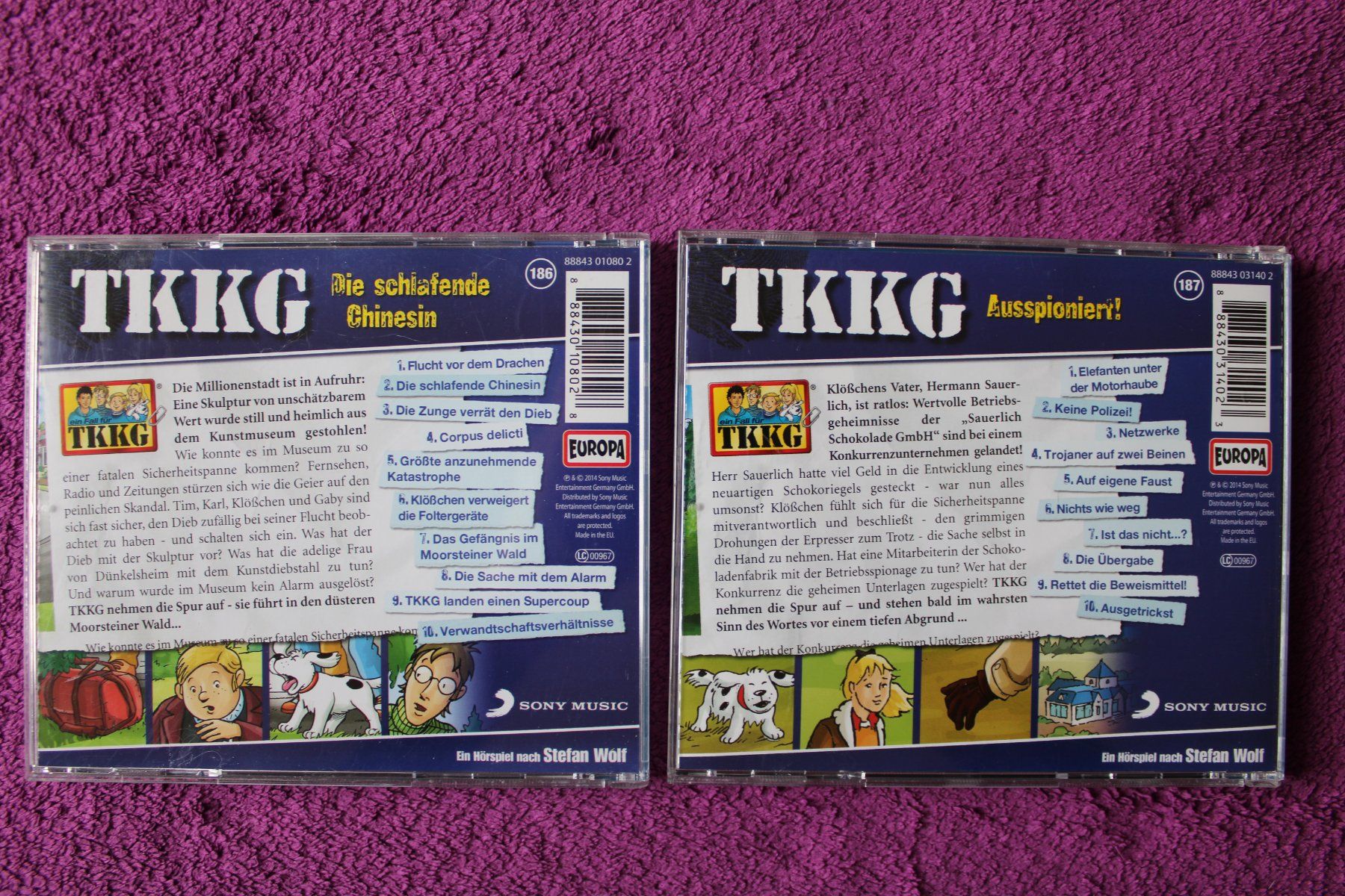 CDs: 6 - TKKG - Hörspiel - CD´s – Gebraucht aus Müllheim Dorf von Seeeule01 2