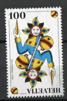 2018 - Sondermarken "Schweizer Jass" - Schelle-Under