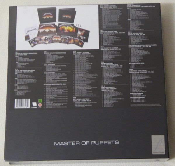Metallica - Master of Puppets - Full Box Set Deluxe Edition (Neu ...