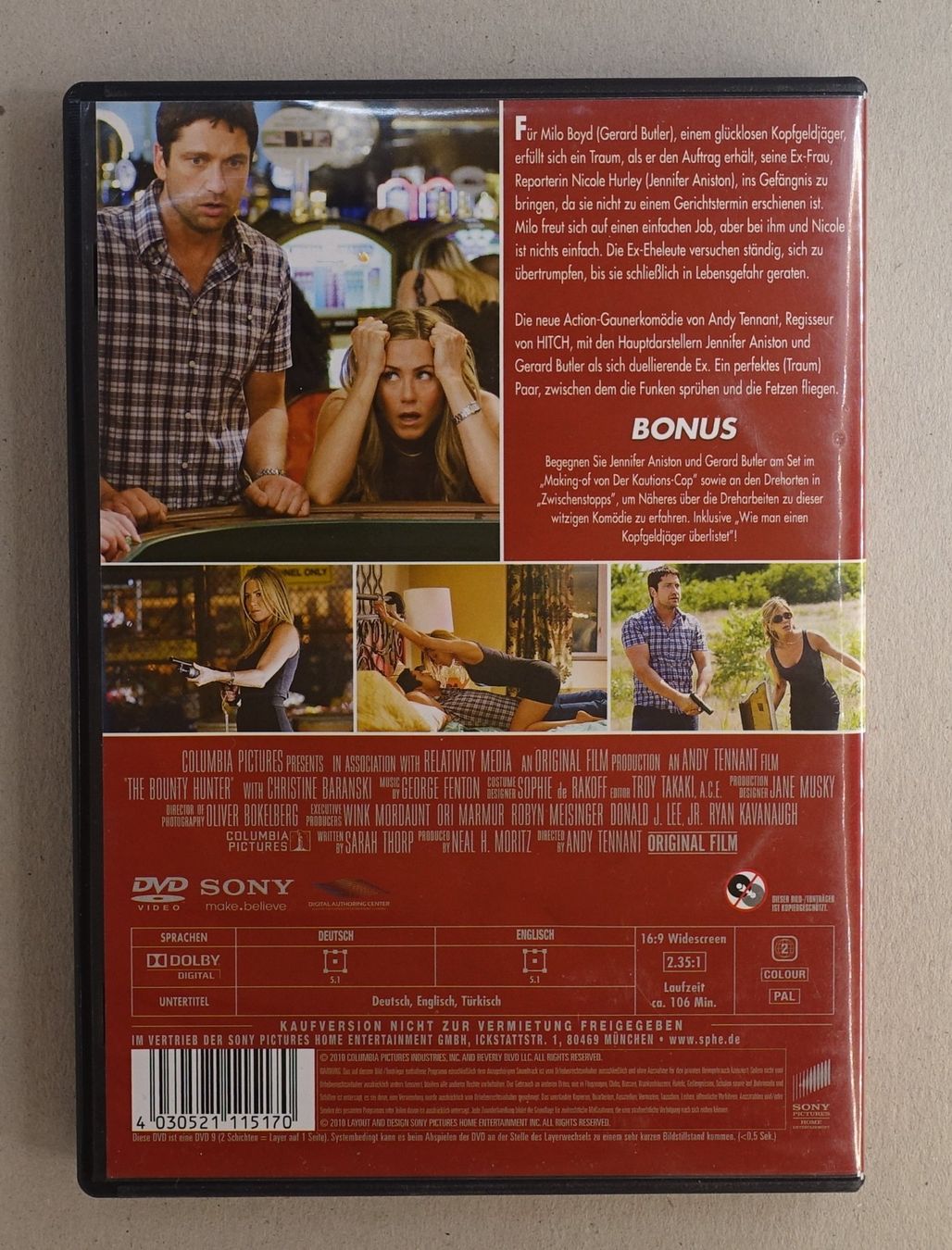 Tous les DVDs: Der Kautions-Cop – D'occasion à Sessa par fraenklishop 1