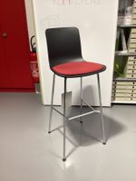 Vitra HAL Stool High Barhocker, mit Sitzpolster