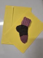 Karte Umschlag mit Socken