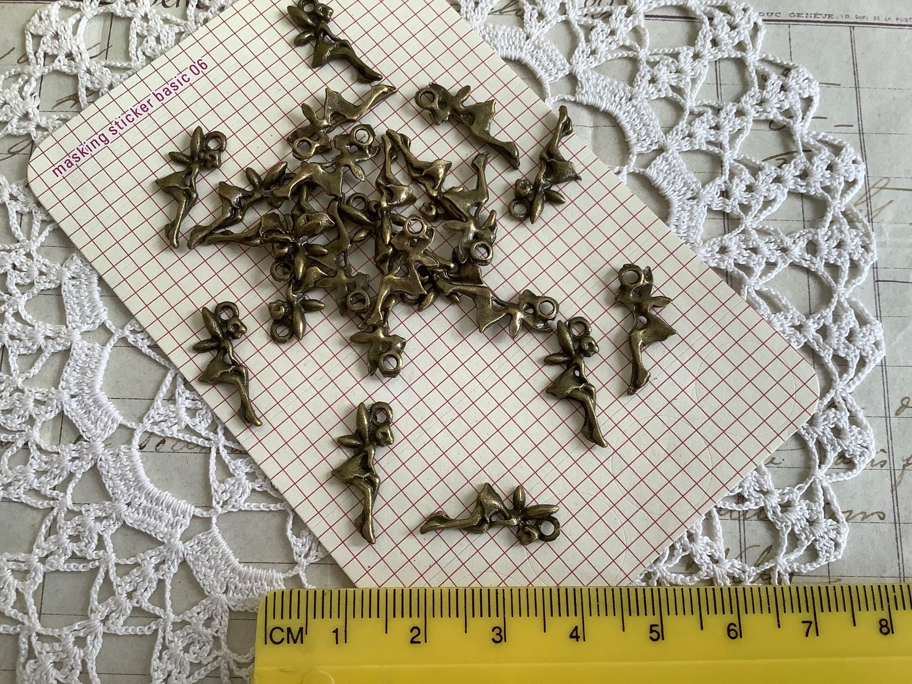 Ciondoli: 24 Anhanger Charm Metall Elf Fée pendentif – Nuovo (secondo la descrizione) da Meyrin venduto da laservette99 1