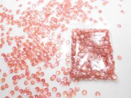 Pailletten altrosa, Glanz beschichtet, 5 mm, 6 - 8 gr. Paket