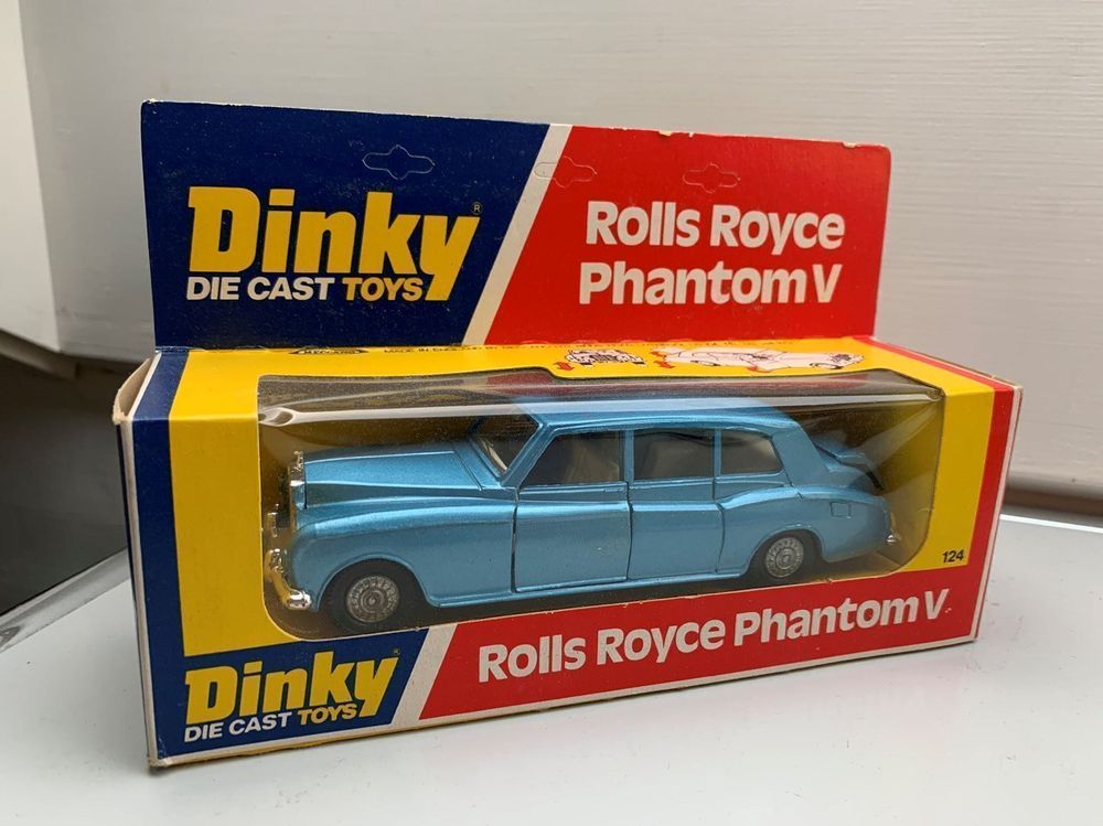 Dinky 124 Rolls Royce Phantom V vintage des années 1970