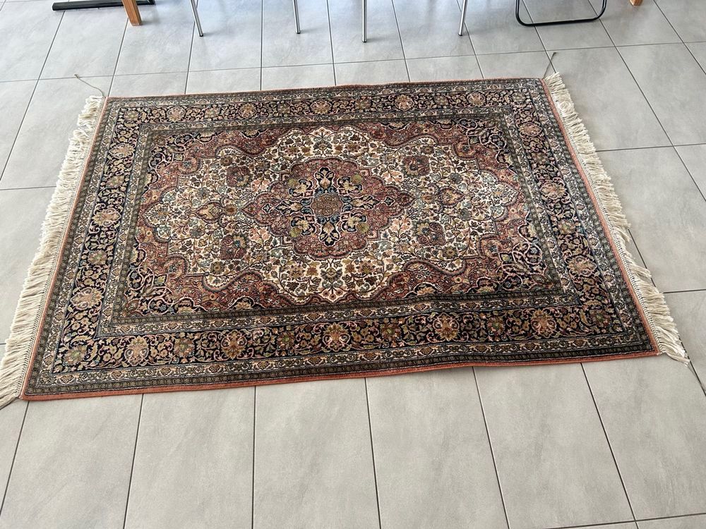 Teppiche: Kashmir Seidenteppich Seiden Teppich 177x120cm – Gebraucht aus Bern von Jwpm66