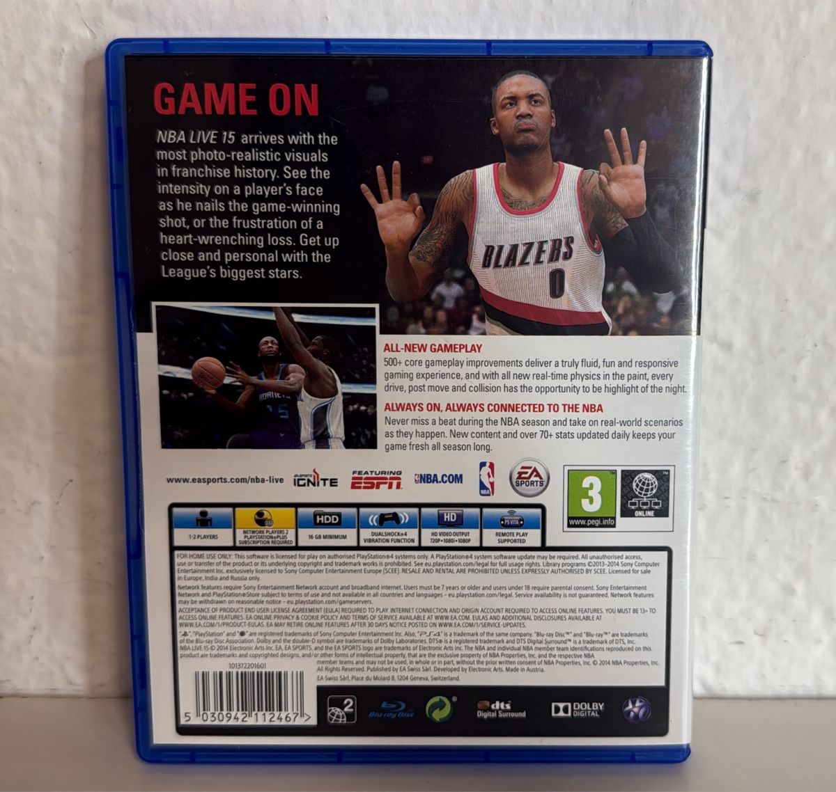 Sony Giochi: NBA Live 15 PS4/PS5 - Game Disc and Case – Usato da Ehrendingen venduto da bubulence 1