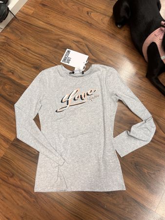 Love Moschino Shirt  Grau Gr. 36 Neu mit Etikett