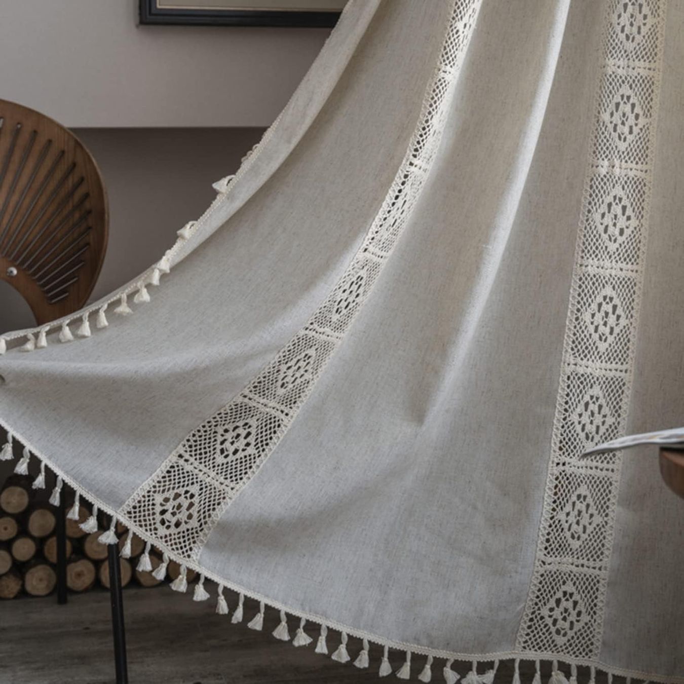 Tende: Vorhang im Boho Style – Nuovo (secondo la descrizione) da Zollbrück venduto da TaSiAn 2
