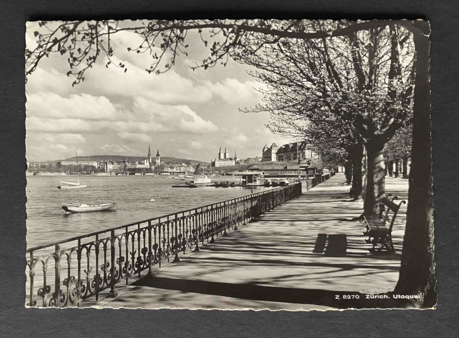 Cartoline postali: AK Zürich Utoquai – Usato da Goldau venduto da artelier1