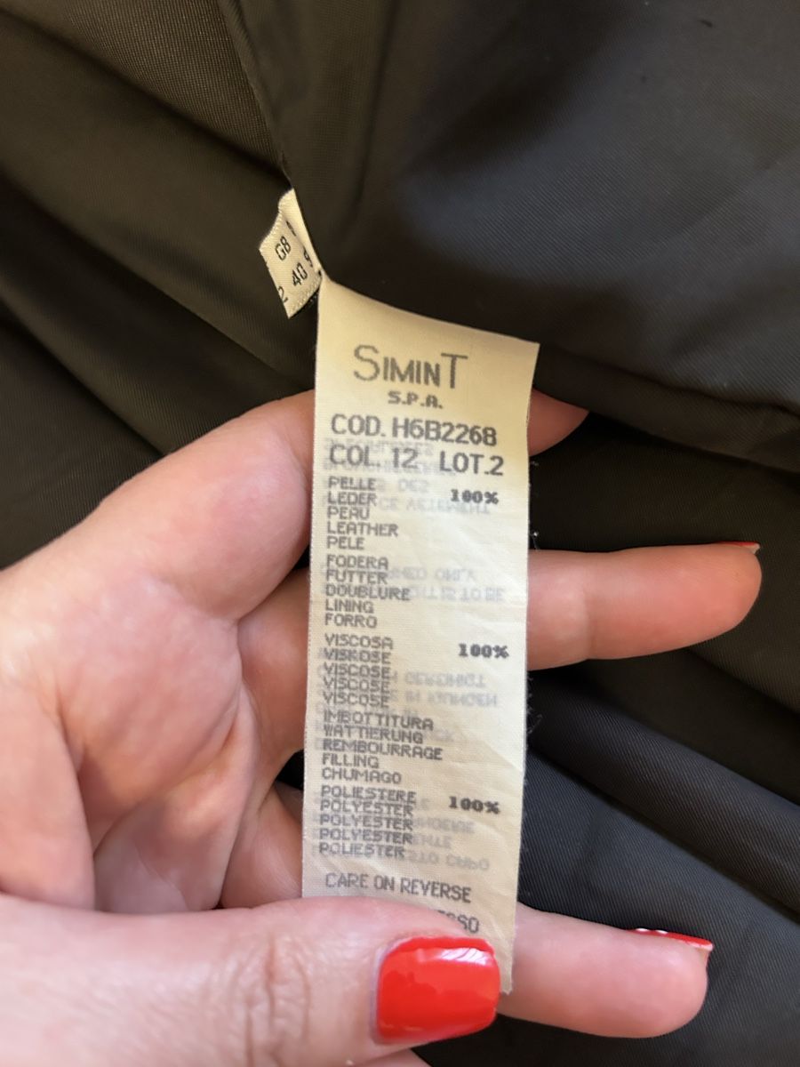 Armani Jacken: Armani Napa Leder Jacke – Gebraucht aus Pratteln von emoci 9
