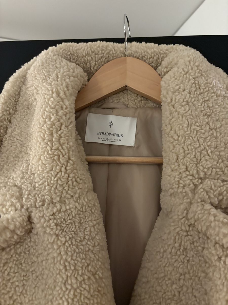Stradivarius Cappotti: Stradivarius oversized teddy coat. Size XL. Gorgeous! – Usato da Zürich venduto da lin_9kwb 1