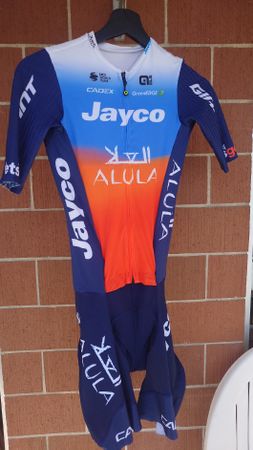 Jayco AlUla Pro Cycling Team Body Suit Size S