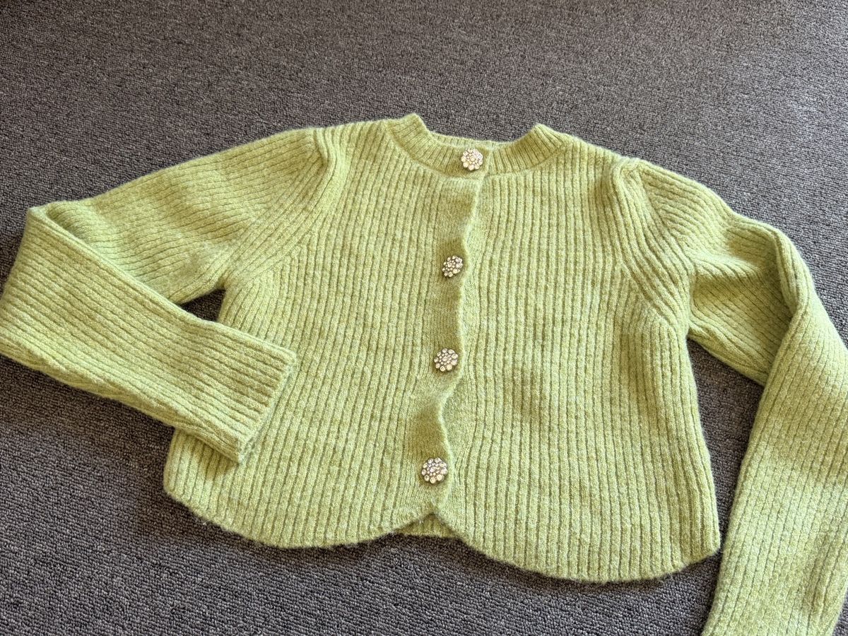 Mango Giacche: Mango cardigan femme taille S vert clair – Nuovo (secondo la descrizione) da Bulle venduto da LeMoleson 4