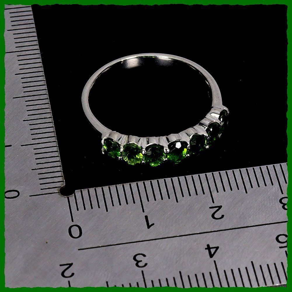 Anelli: CHROME DIOPSIDE, Chromdiopsid Ring 925 Silber – Nuovo e nell'imballaggio originale da Oberglatt ZH venduto da Goldfee1 2