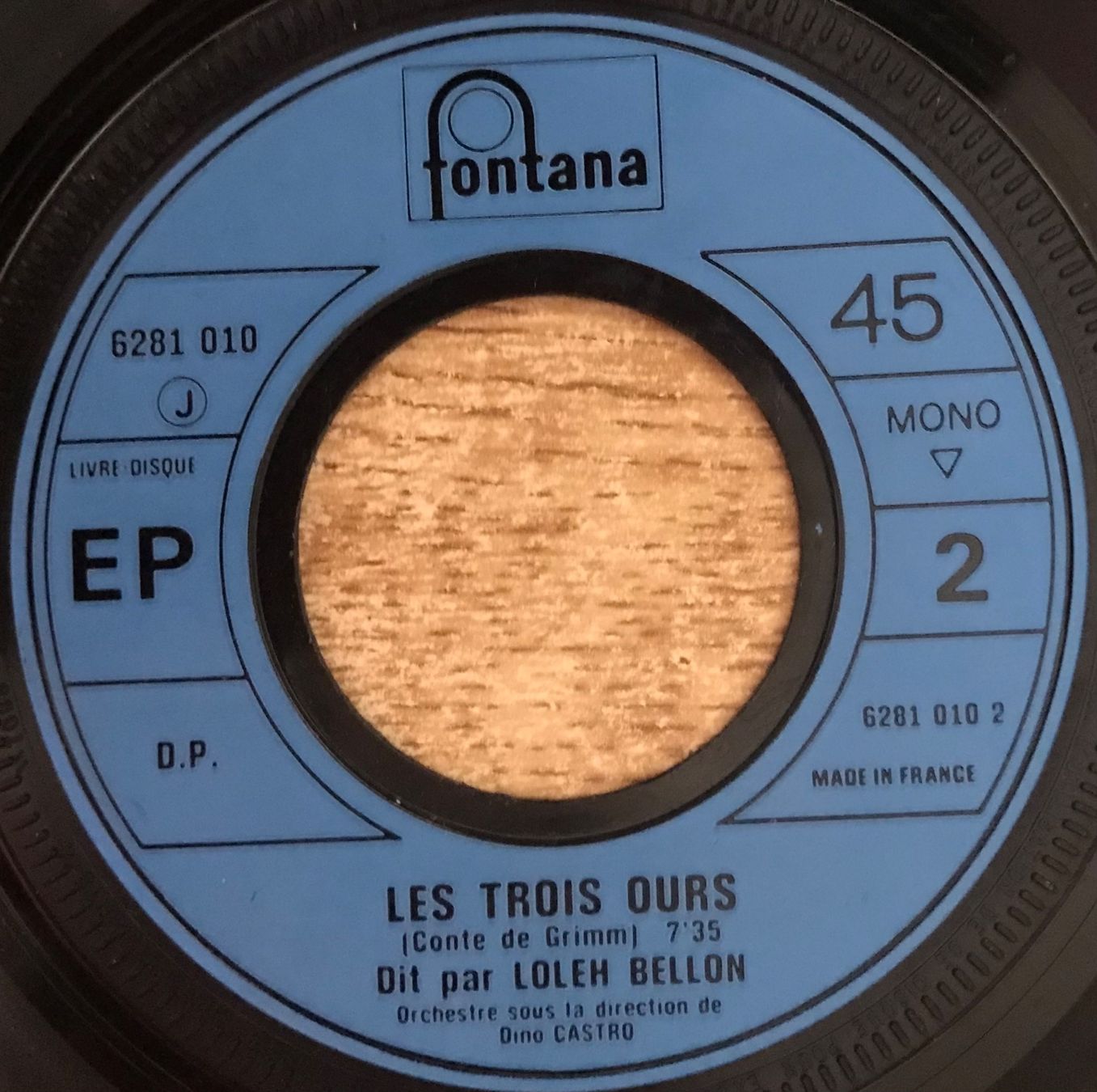 Dischi in vinile: LE PETIT CHAPERON ROUGE / LES TROIS OURS – Usato da Bussigny venduto da vinyl-pas-cher 8