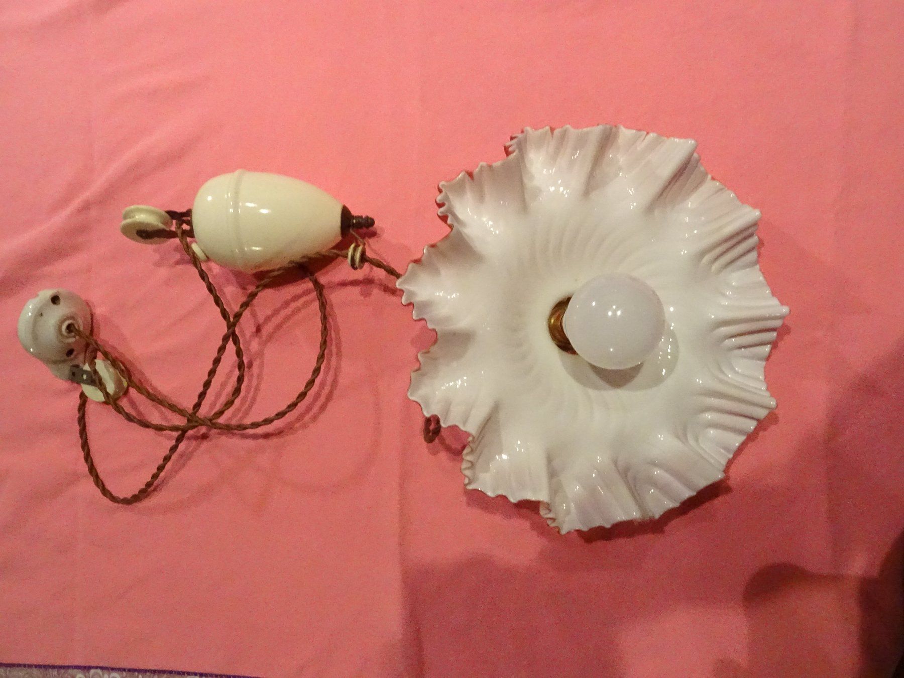 Lampade: Ancienne lampe monte-baisse – Usato da Epauvillers venduto da Marykot11 1