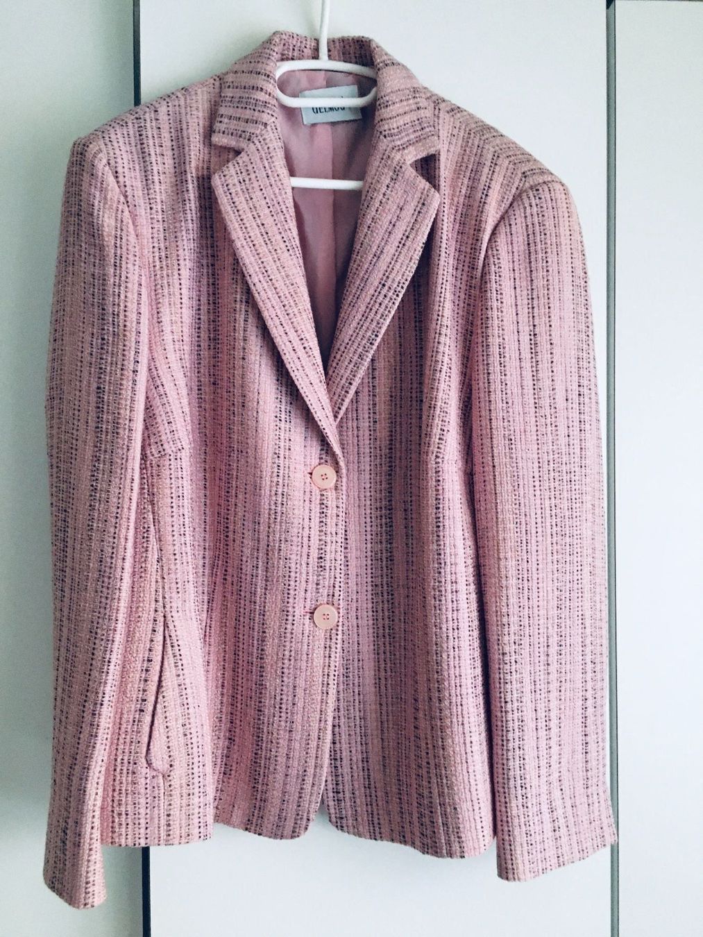 Giacche: Neuer hochwertiger Wollblazer rosa – Nuovo (secondo la descrizione) da Bern venduto da Smile-2707