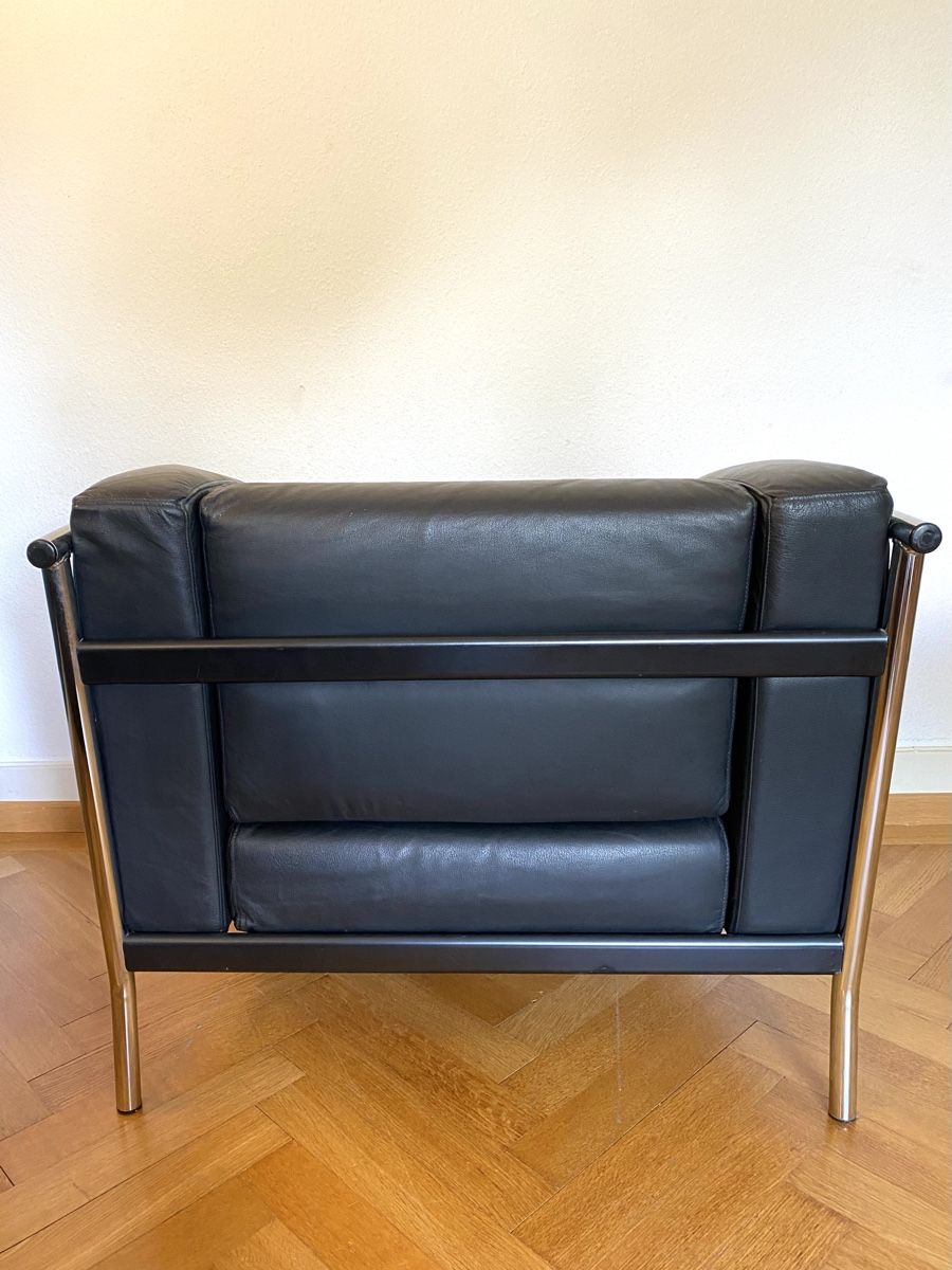 Sedie: Design Sessel Chair LC2 Corbusier Stil – Usato da Olten venduto da sportwelt 7