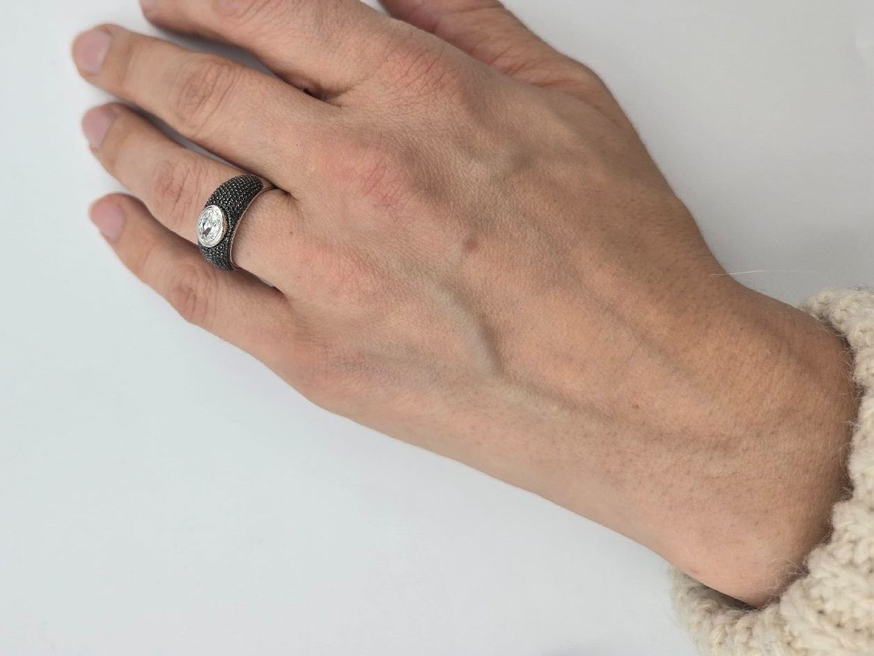 Anelli: Ring Silber 925 Zirkonia Gr. 54 – Nuovo e nell'imballaggio originale da Zug venduto da gold.schmuck 1