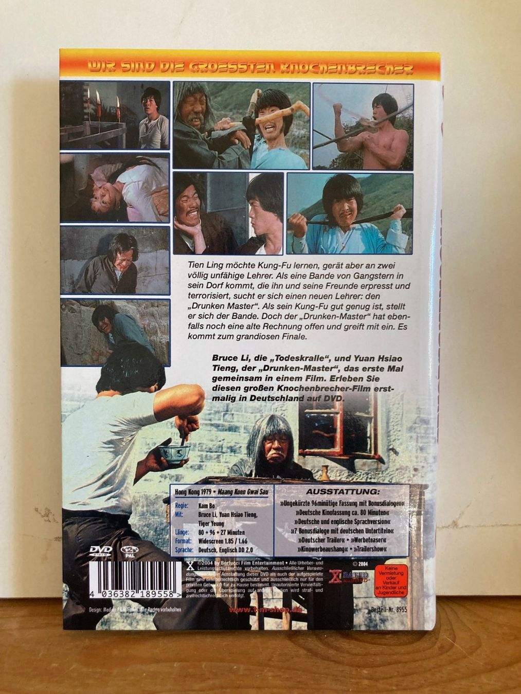 Tutti i DVDs: Wr sind die grössten Knochenbrecher - Grosse Hartbox - DVD – Usato da Wädenswil venduto da noodelbraincrew 1
