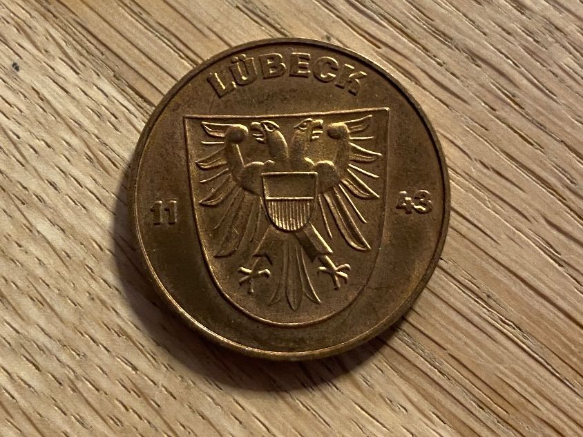 Medaglie: Lübeck Jeton – Usato da Vilters venduto da Zwaergli13