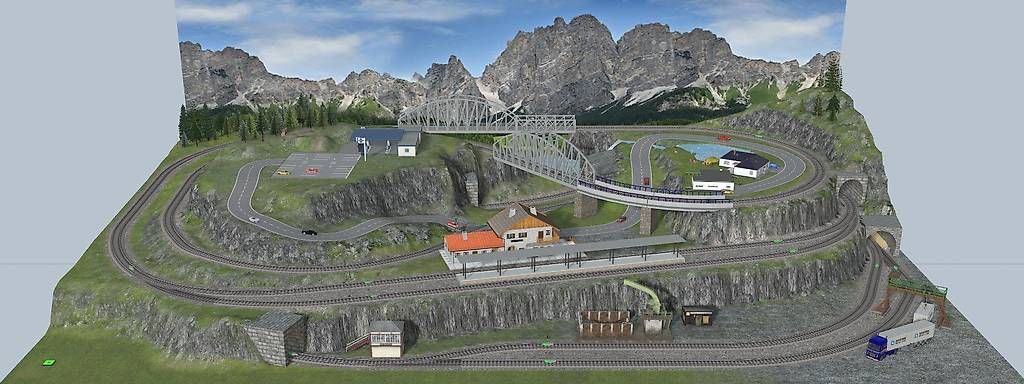 Märklin Trains électriques: Modelleisenbahn Anlage Digital – D'occasion à Kirchberg BE par Chrigu_86