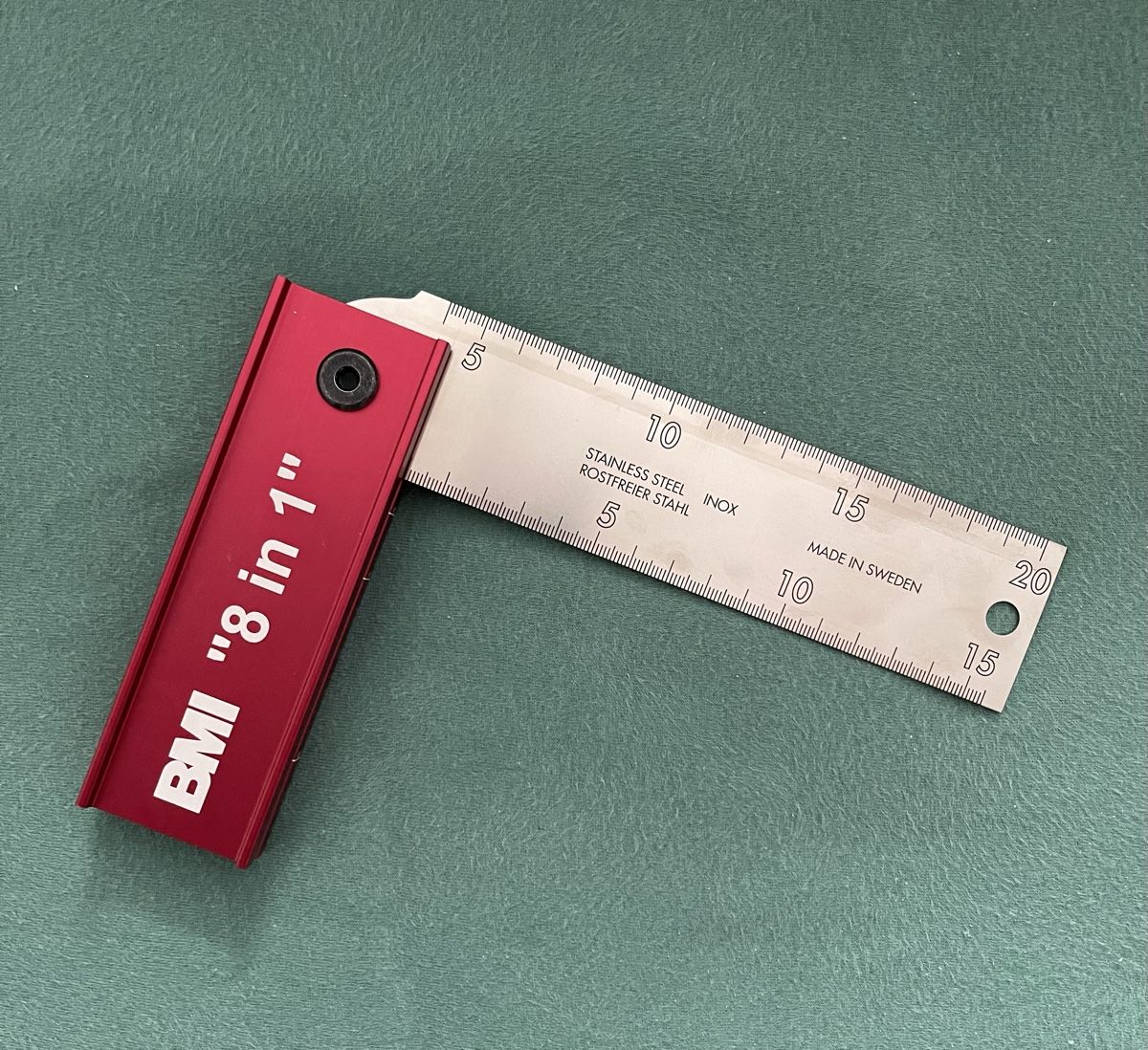 Alle Werkzeuge: BMI Schreinerwinkel klappbar 200mm – Neu und originalverpackt aus Bern von mowi60