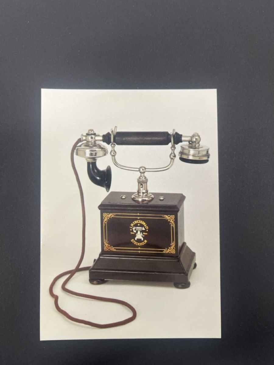 Cartoline postali: Ansichtskarte Telefon Ericsson PTT Museum Bern – Usato da Muttenz venduto da Totkel