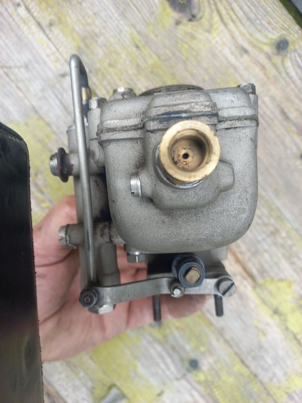 Alle Autoersatzteile: rarer Oldtimer Messing / Bronze Vergaser WEBER Typ unbekannt – Gebraucht aus Dulliken von Dullikenlerchclassic 4