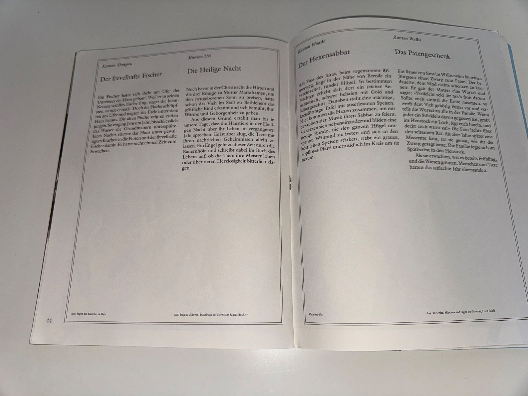 Libri: Das Geisterschiff und andere Schweizer Sagen – Usato da Grosswangen venduto da Kleine.Knoepfe 6