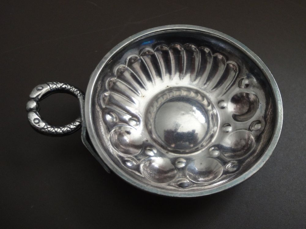 Grand Tastevin Letang & Remy Paris - Inox 18/10, Diamètre 12,2 Cm, Pour Dégustation Vin