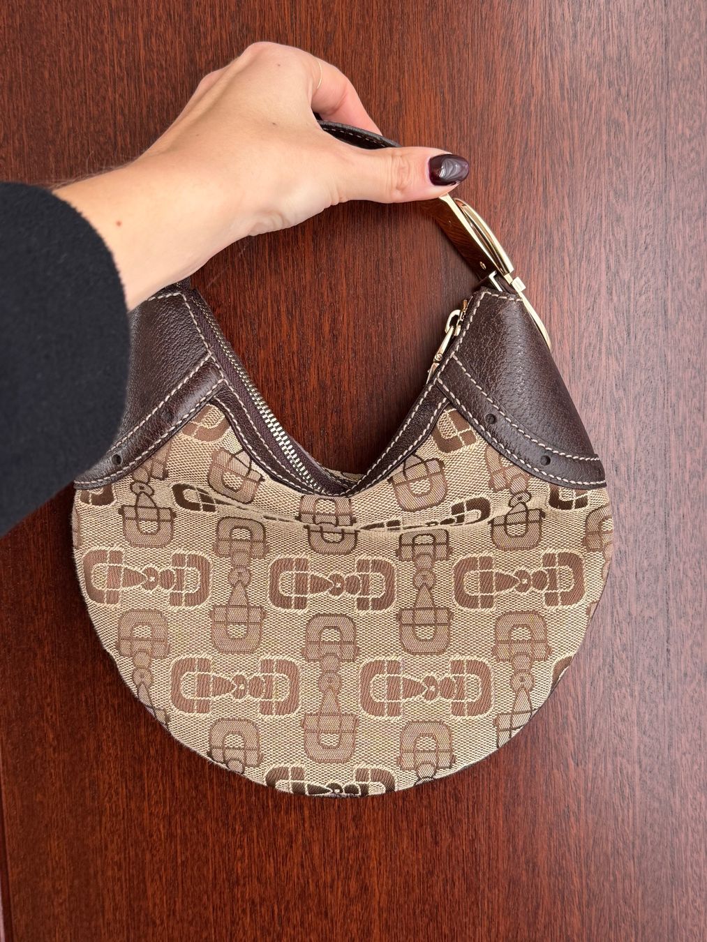 Gucci Borse da donna: Gucci GG Canvas Ophidia Half Moon Mini Hobo – Usato da Bellinzona venduto da mar_tgy6 9