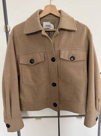 Stradivarius Jacke beige Grösse S