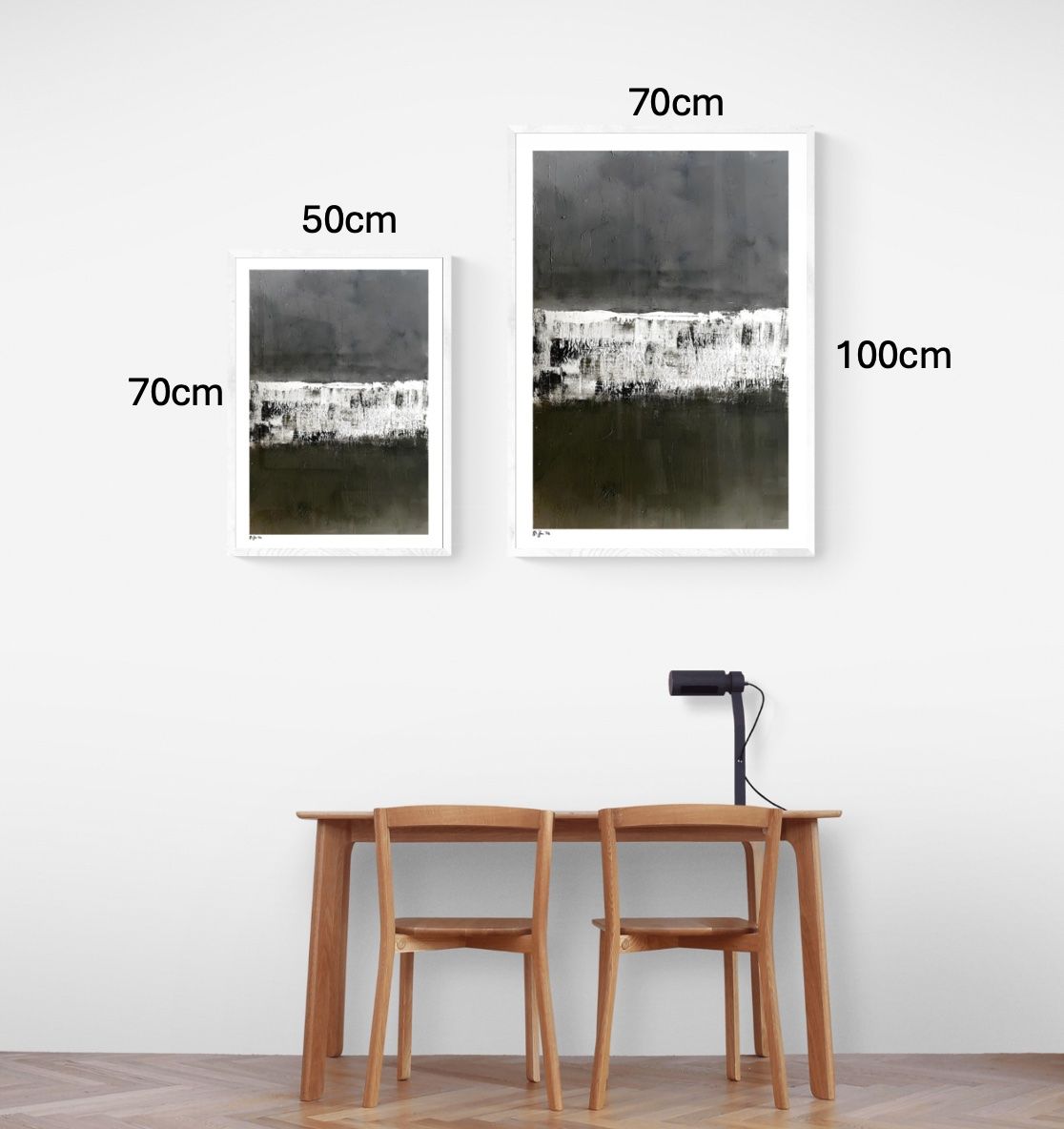 Posters & Illustrations: Abstrakte Kunst Wald Natur Modern Art Expressionismus Bild – Neuf (Voir description) à St. Niklausen LU par Stefan_Bammert_Art 4