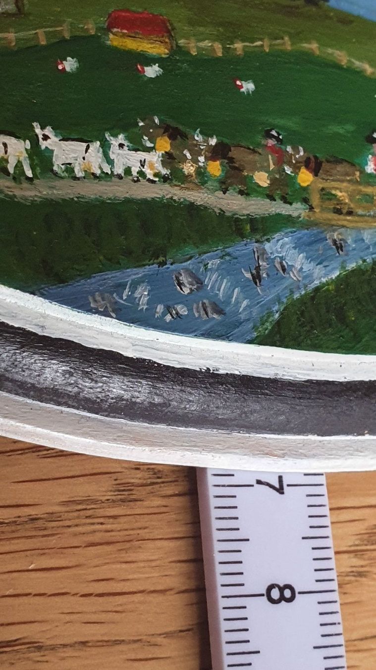 Gemälde: Kleines Appenzeller Alpaufzug  Bild – Gebraucht aus Flawil von Naphtali 3