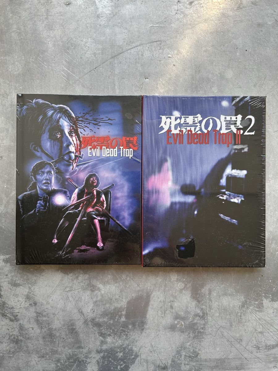 Tutti i DVDs: Evil Dead Trap 1 & 2 - Bluray Mediabook OVP - Horror Set – Nuovo (secondo la descrizione) da Winterthur venduto da lenolson