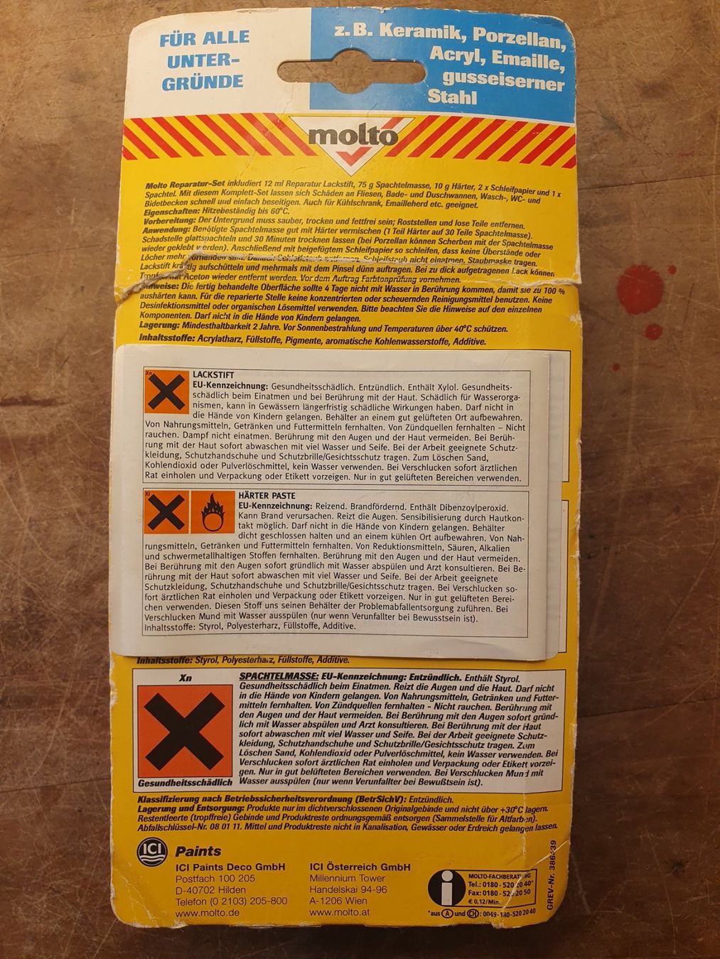 Sanitari: Molto Reparaturset Sanitär – Usato da Zürich venduto da loosebone 1