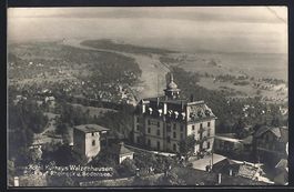 Walzenhausen, Hotel Kurhaus mit Blick au