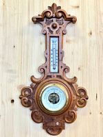 Original  Quecksilber Wetterstation aus der Jugendstizeit