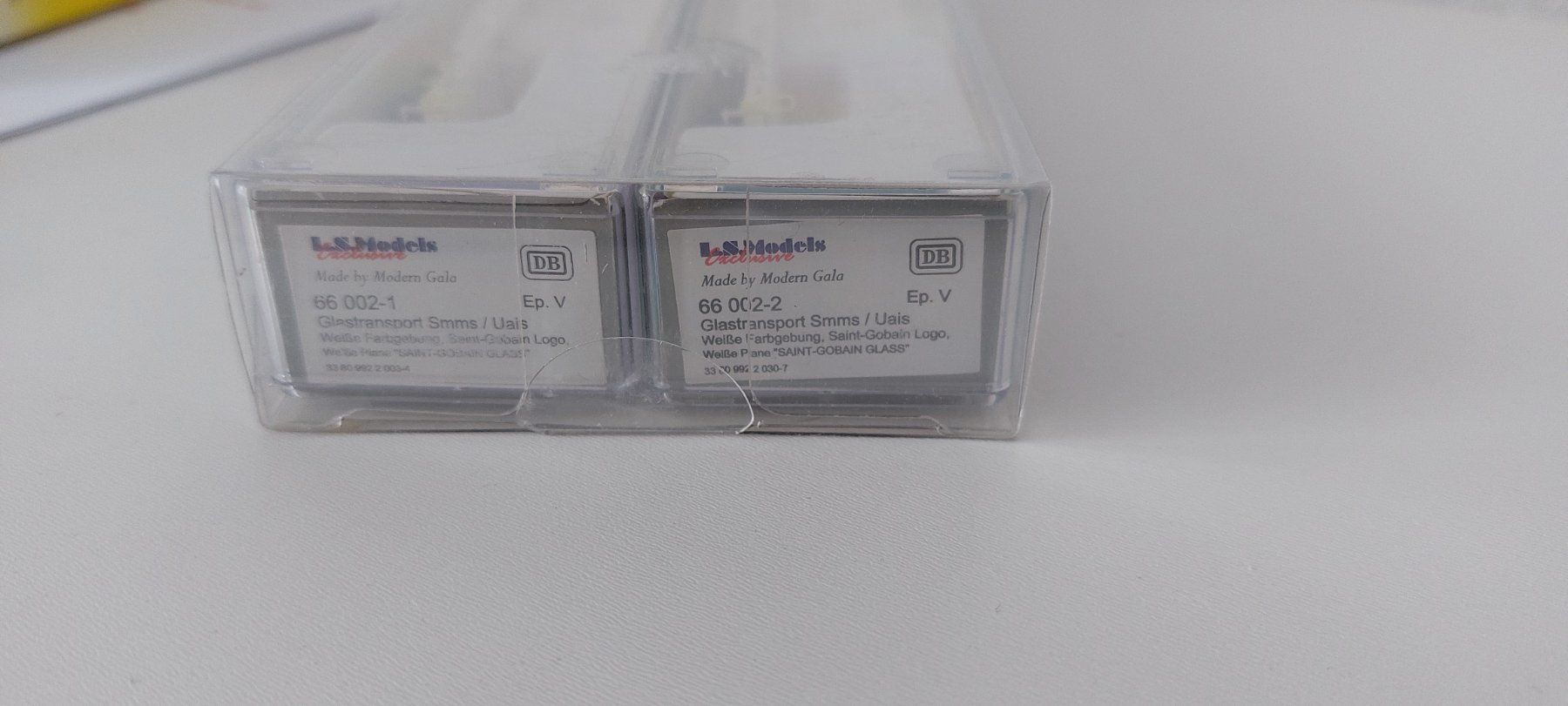 LS Models Modelleisenbahnen: LS Models Glastransport 66 002-1 u. 66 002-2 – Neu (gemäss Beschreibung) aus Biberist von Ntrains 4