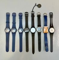 8x UHREN DIV AB 1.- !!!