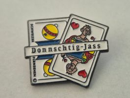 vintage Donnschtig Jass    -     Pin