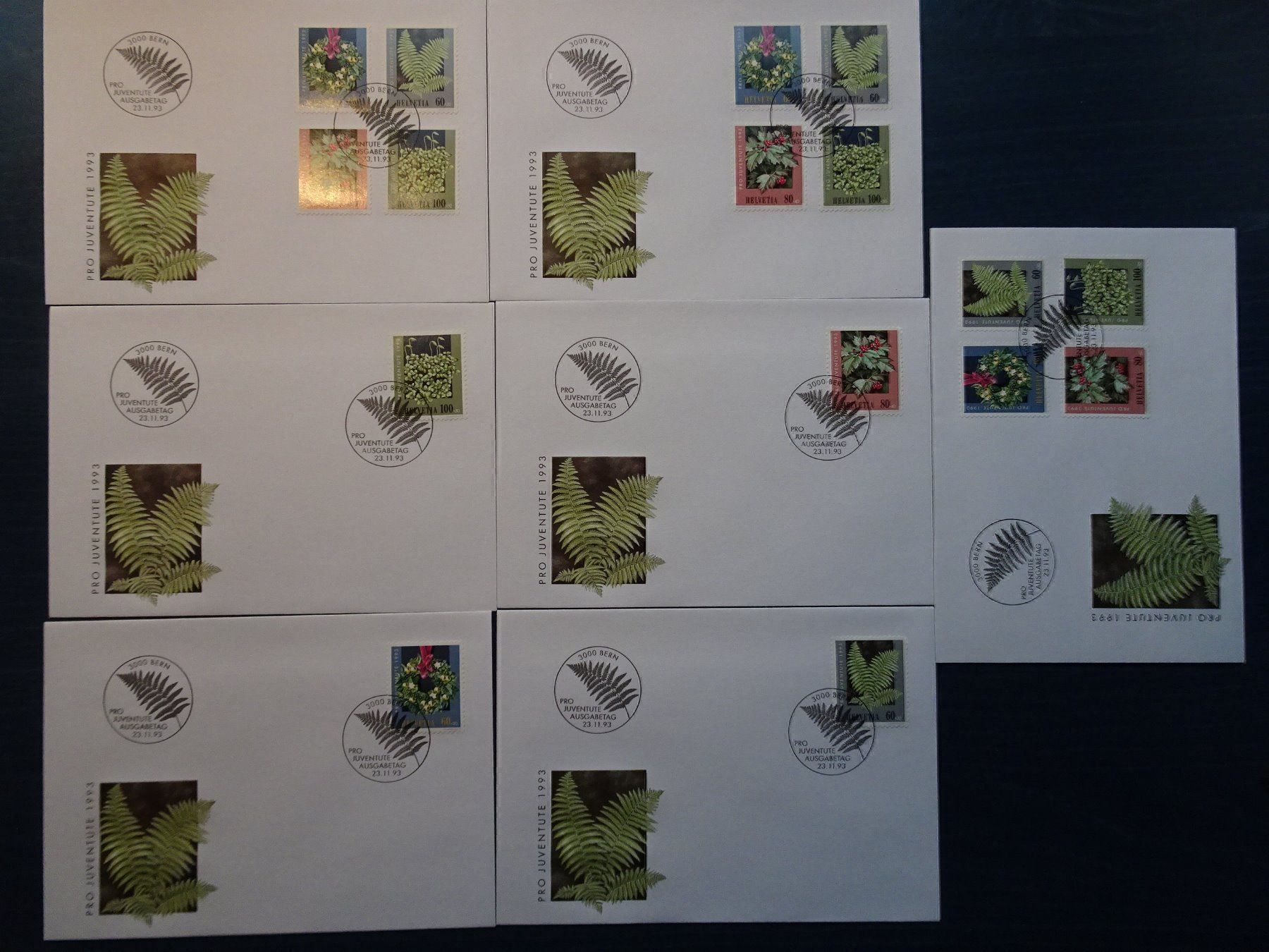 Tous les timbres: PJ 1993 – Neuf (Voir description) à Aadorf par Chnorli-Furz