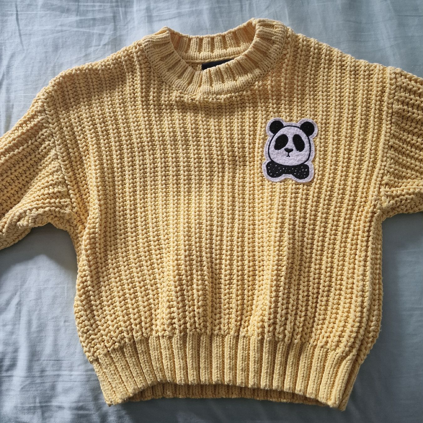 Mini Rodini Maglioni & Felpe: Mini Rodini 100% cotton pullover 4-5J mit Panda – Usato da Muri AG venduto da MrsRami